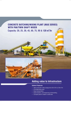 Compact Concrete Batching Plant - Neeti Exim