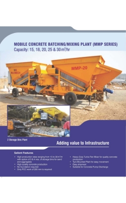 Mobile Concrete Batching Plant - Neeti Exim